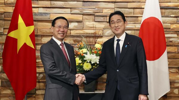 Chủ tịch nước Võ Văn Thưởng hội đàm với Thủ tướng Nhật Bản Kishida - Sputnik Việt Nam