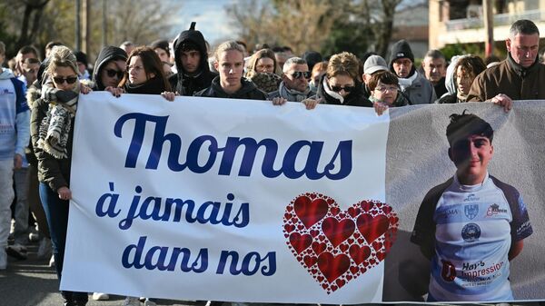Biểu tình ở Pháp sau vụ cậu thiếu niên Thomas tử vong - Sputnik Việt Nam