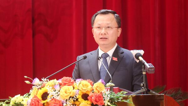 Quyền Chủ tịch UBND tỉnh Quảng Ninh Cao Tường Huy được bầu làm Phó Bí thư Tỉnh ủy, Chủ tịch UBND tỉnh - Sputnik Việt Nam