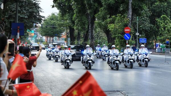Lễ đón Tổng Bí thư, Chủ tịch nước Trung Quốc Tập Cận Bình thăm cấp Nhà nước tới Việt Nam - Sputnik Việt Nam