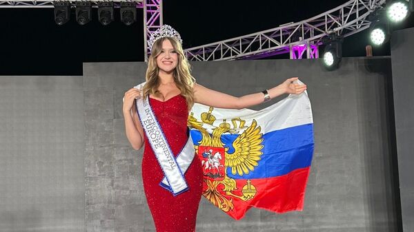 Người Nga Daria Reshta giành ngôi vị Hoa hậu Châu Âu 2023 - Sputnik Việt Nam