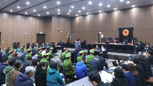 Phiên tòa xét xử 38 bị cáo vụ Việt Á - Sputnik Việt Nam