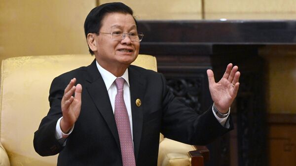 Chủ tịch nước Cộng hòa Dân chủ Nhân dân Lào Thongloun Sisoulith - Sputnik Việt Nam