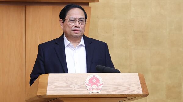 Thủ tướng chủ trì phiên họp Chính phủ chuyên đề về xây dựng pháp luật tháng 1 năm 2024 - Sputnik Việt Nam