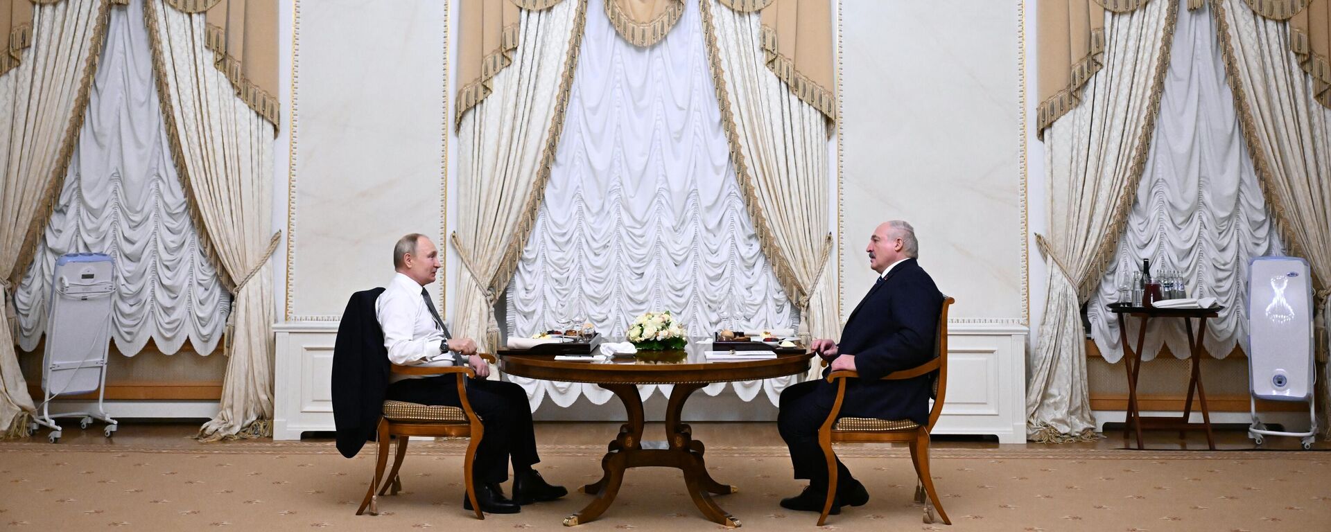 Сuộc gặp giữa Tổng thống Nga Vladimir Putin và Tổng thống Belarus Alexandr Lukashenko - Sputnik Việt Nam, 1920, 29.01.2024