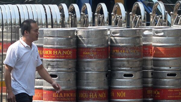 Bia của Công ty Habeco - Sputnik Việt Nam