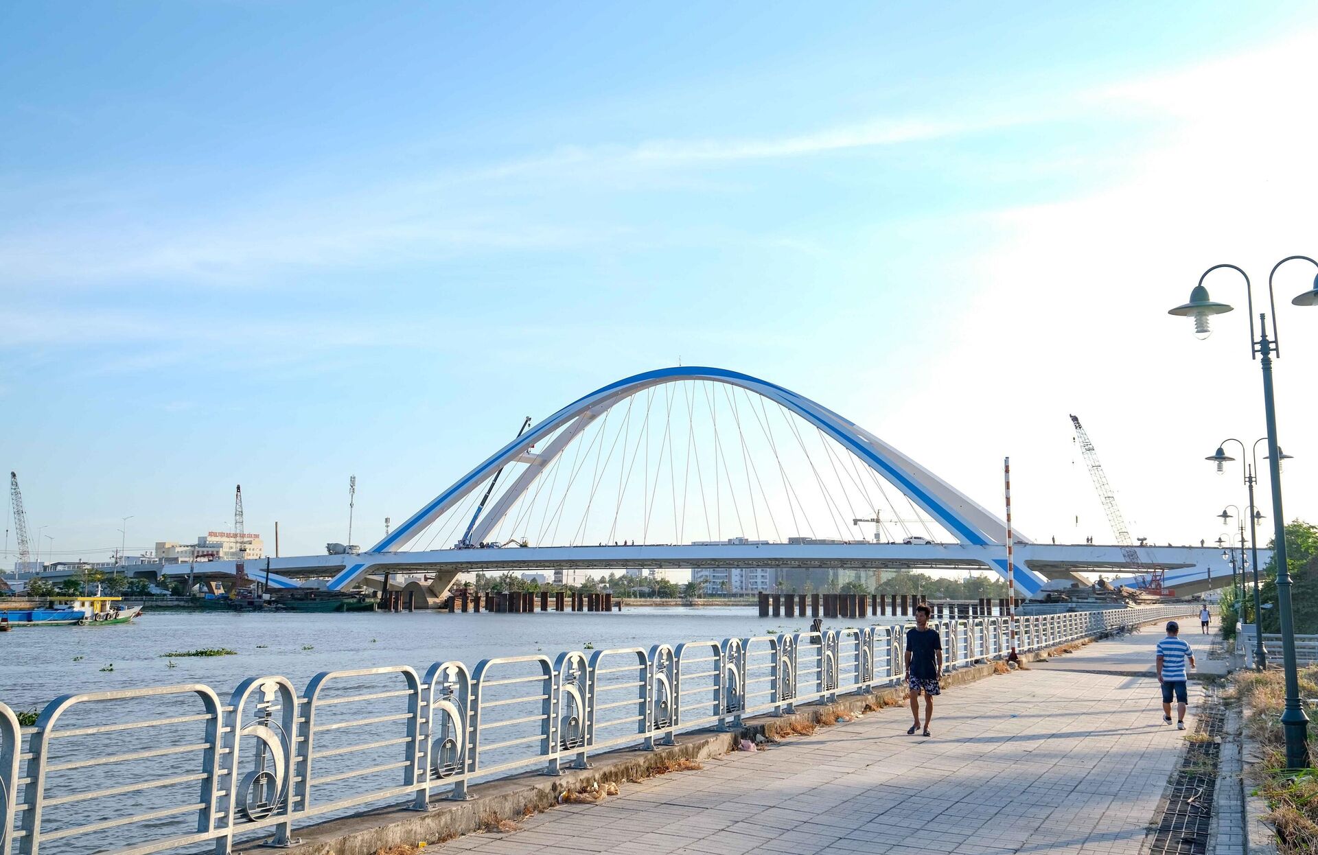 Cầu Trần Hoàng Na, công trình giao thông trọng điểm của thành phố Cần Thơ sẽ được hoàn thành trong năm 2024. - Sputnik Việt Nam, 1920, 31.01.2024