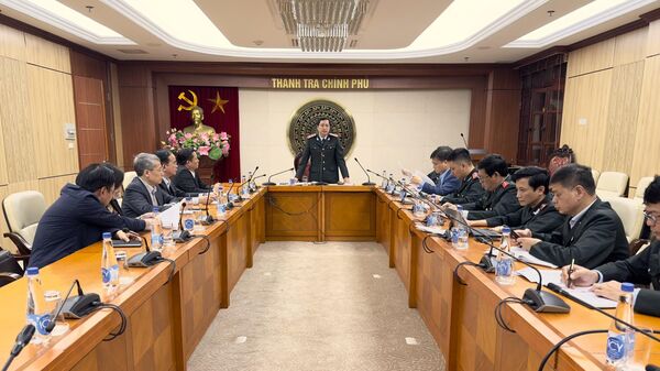 Thanh tra Chính phủ công bố Kết luận thanh tra tại tỉnh Ninh Bình. - Sputnik Việt Nam