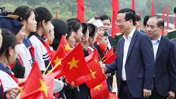 Chủ tịch nước dự Lễ phát động Tết trồng cây “Đời đời nhớ ơn Bác Hồ” - Sputnik Việt Nam