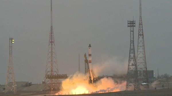 Tên lửa đẩy mang theo tàu vũ trụ Progress MS-26 được phóng từ Baikonur - Sputnik Việt Nam