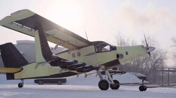 Máy bay không người lái vận tải hạng nặng mang tên Partizan của Nga thực hiện chuyến bay đầu tiên - Sputnik Việt Nam