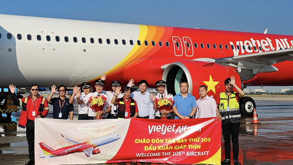 Ngày đầu năm mới Vietjet nhận tàu bay mới - Sputnik Việt Nam