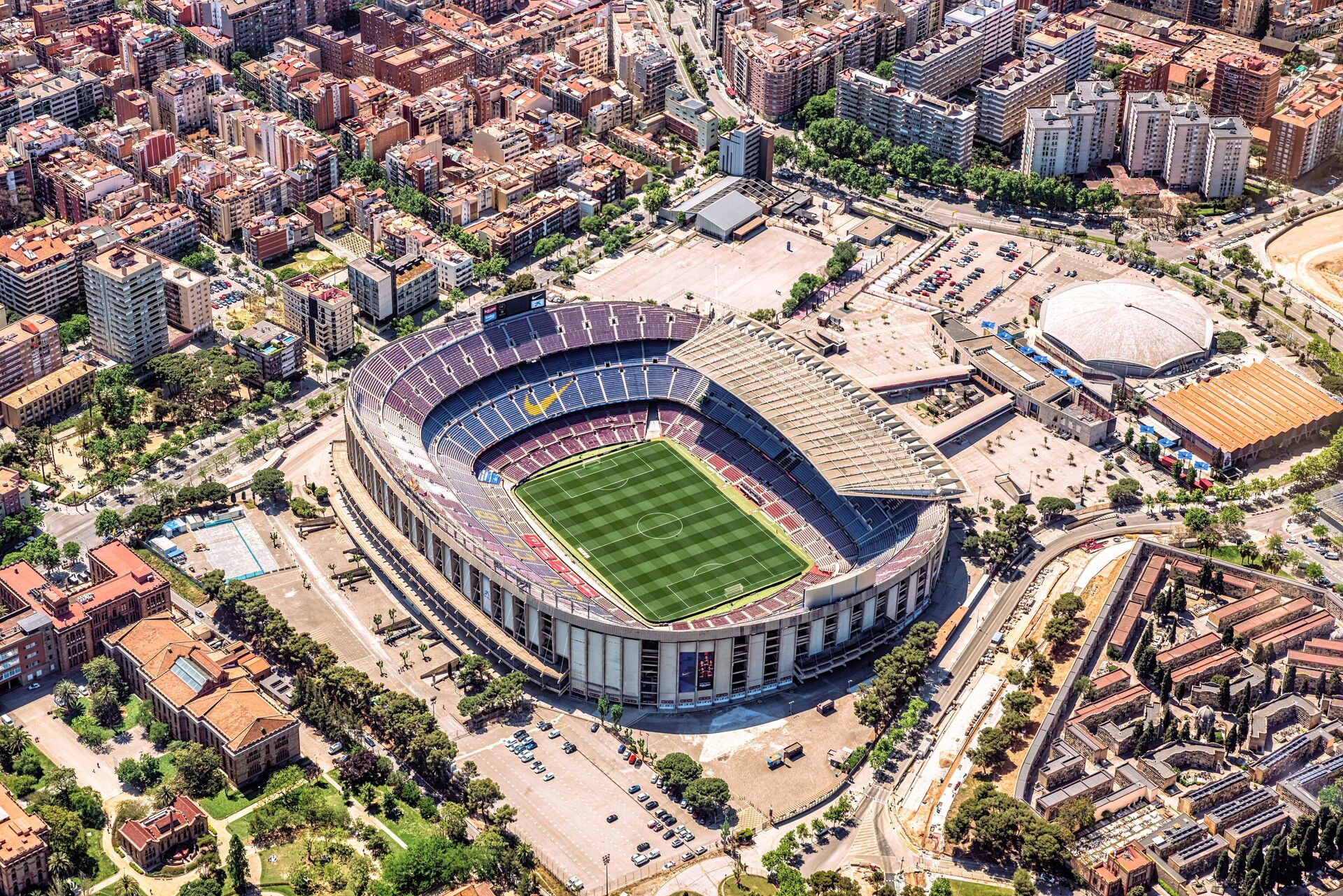 Sân vận động Camp Nou (Barcelona, ​​​​Tây Ban Nha) - Sputnik Việt Nam, 1920, 19.02.2024