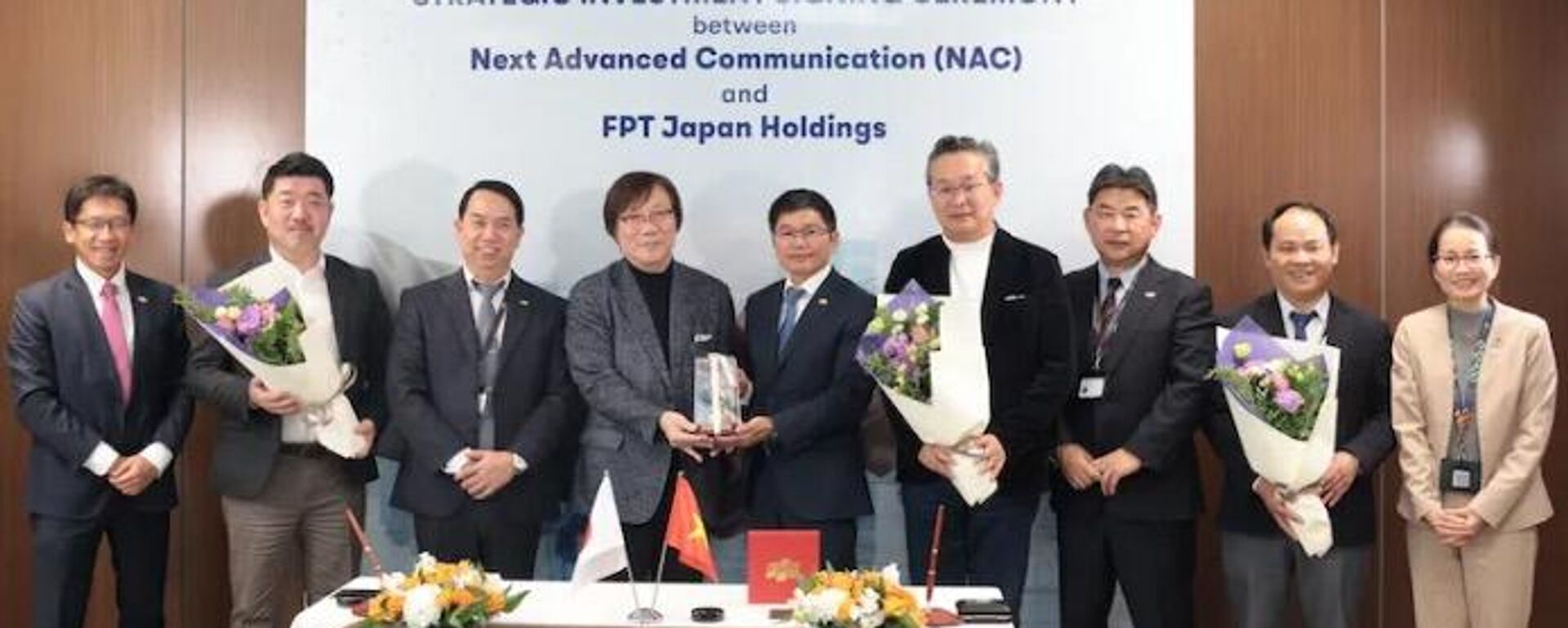Lễ ký kết đầu tư chiến lược giữa NAC và FPT diễn ra tại Tokyo, Nhật Bản - Sputnik Việt Nam, 1920, 01.03.2024