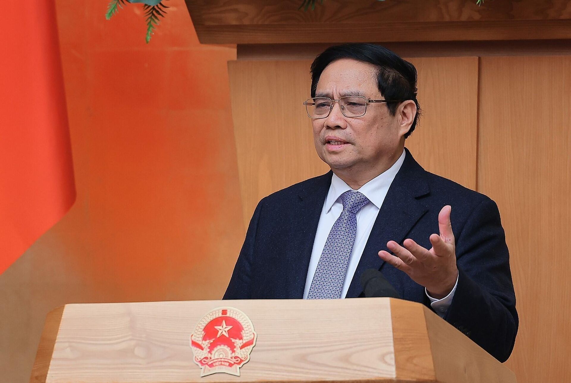 Thủ tướng Phạm Minh Chính chủ trì phiên họp Chính phủ thường kỳ tháng 2 năm 2024 - Sputnik Việt Nam, 1920, 02.03.2024