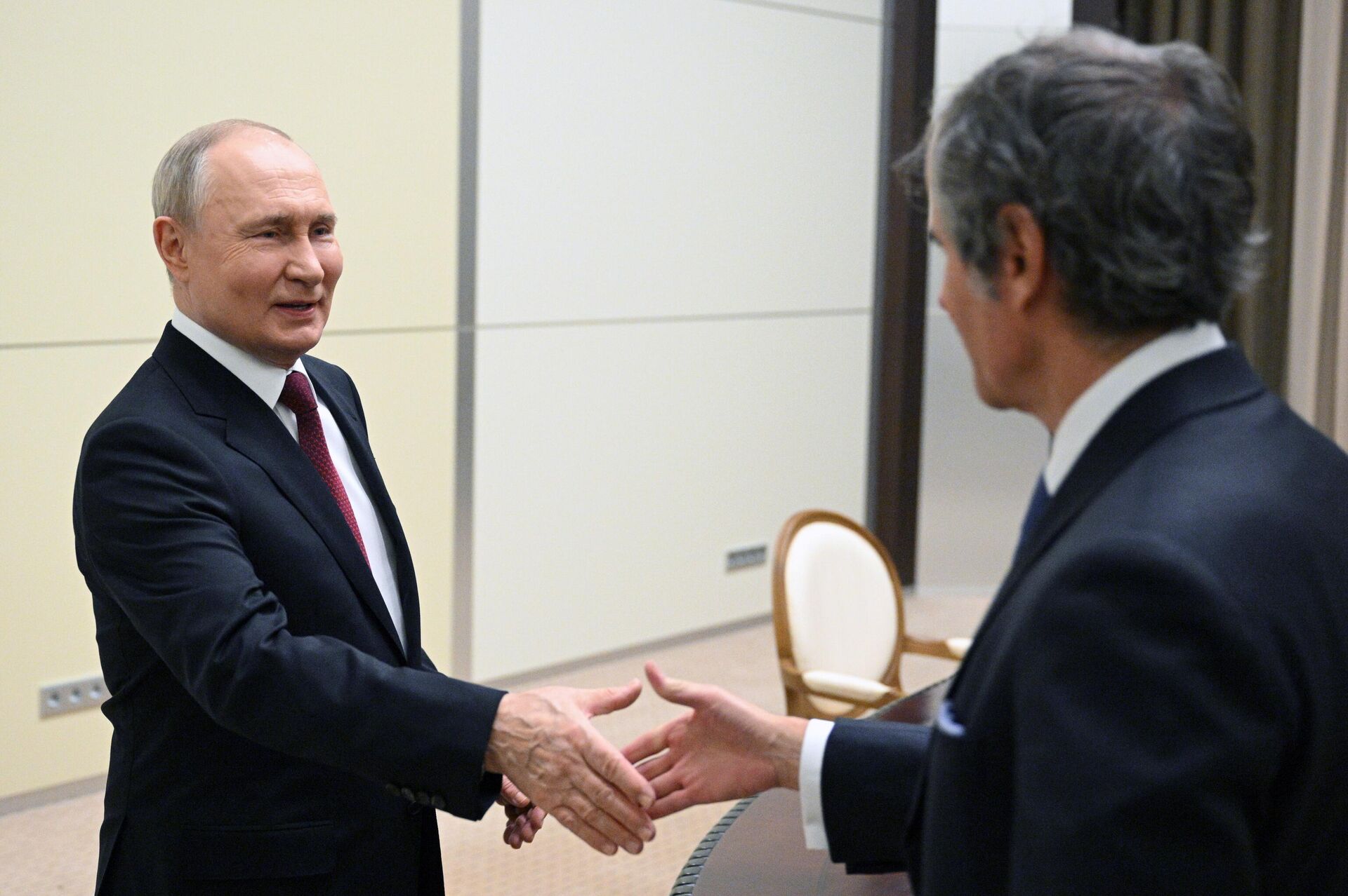 Tổng thống Vladimir Putin hội kiến với Tổng Giám đốc IAEA Rafael Grossi - Sputnik Việt Nam, 1920, 06.03.2024