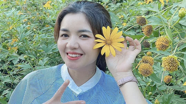 Chị Nguyễn Thị Thu Huyền, người phụ nữ được Công an huyện Ba Vì phát thông báo tìm - Sputnik Việt Nam