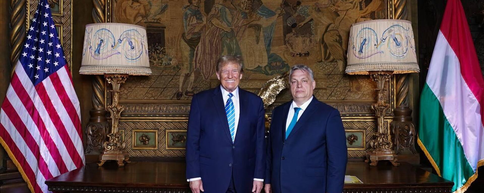 Thủ tướng Hungary Viktor Orban và cựu Tổng thống Mỹ Donald Trump - Sputnik Việt Nam, 1920, 11.03.2024