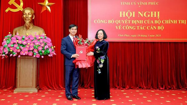 Xây dựng Đảng và hệ thống chính trị: Đồng chí Dương Văn An giữ chức Bí thư Tỉnh ủy Vĩnh Phúc - Sputnik Việt Nam