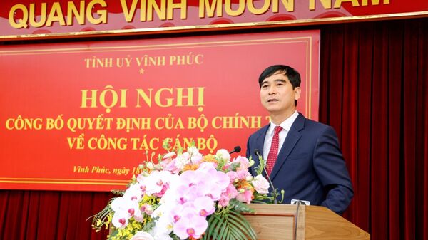 Xây dựng Đảng và hệ thống chính trị: Đồng chí Dương Văn An giữ chức Bí thư Tỉnh ủy Vĩnh Phúc - Sputnik Việt Nam