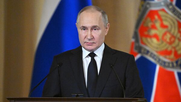 Tổng thống Nga cho biết tại hội đồng FSB Liên bang Nga - Sputnik Việt Nam