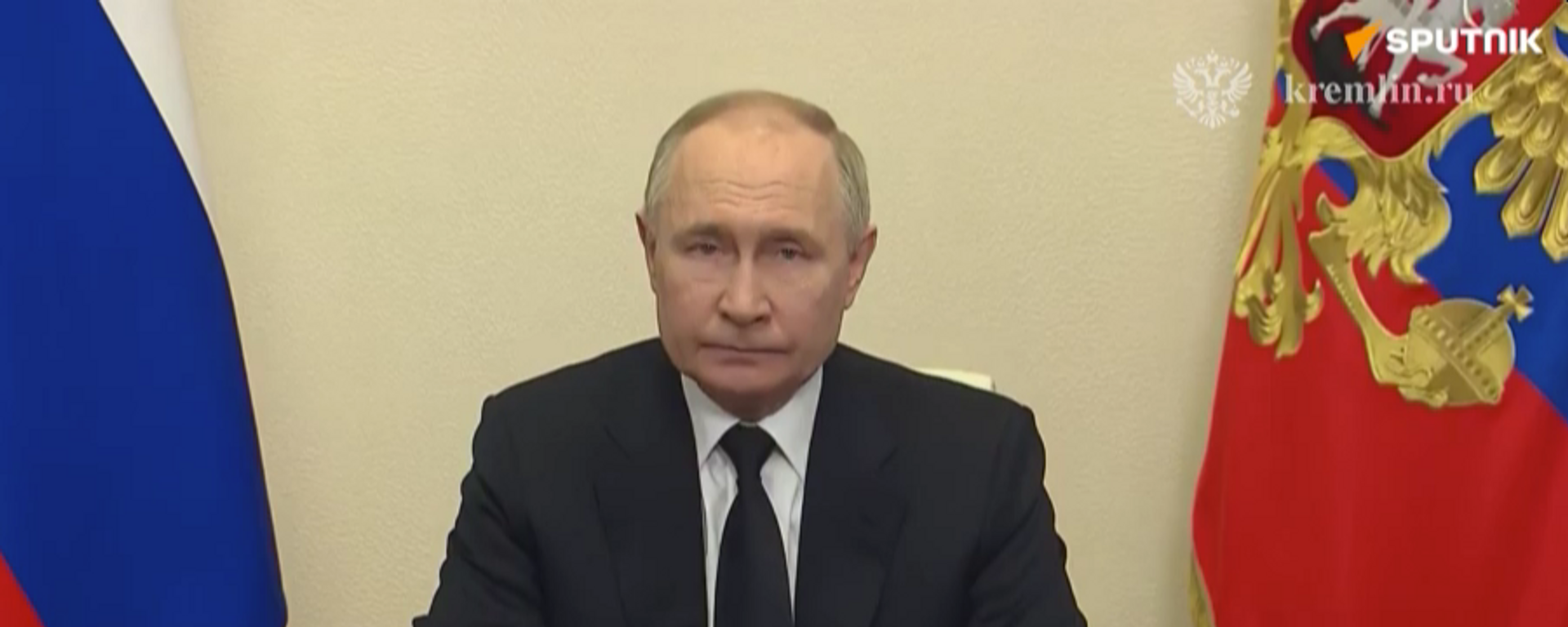 Ông Putin: Chúng tôi sẽ xác định và trừng trị tất cả những kẻ đứng sau vụ tấn công khủng bố ở Crocus - Sputnik Việt Nam, 1920, 23.03.2024