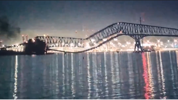 Cây cầu chính ở Baltimore sụp đổ - Sputnik Việt Nam