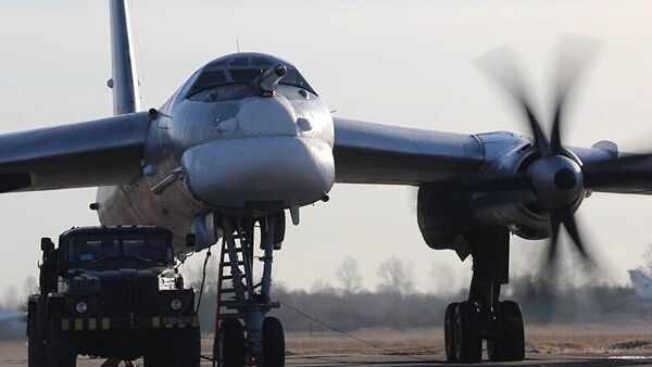 Bộ Quốc phòng Nga: hai máy bay mang tên lửa Tu-95ms bay qua biển Nhật Bản - Sputnik Việt Nam