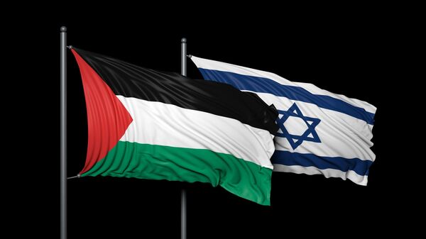 Флаги Израиля и Палестины - Sputnik Việt Nam