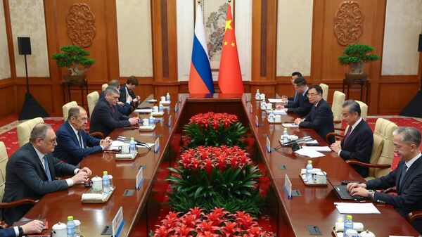 Ngoại trưởng Lavrov đang có chuyến thăm chính thức Bắc Kinh trong hai ngày 8-9 tháng 4 - Sputnik Việt Nam