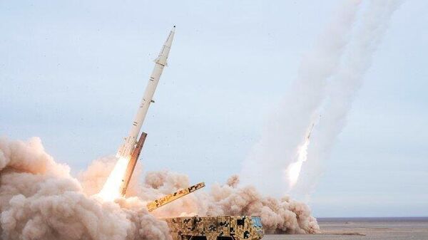 Iran tấn công bằng tên lửa - Sputnik Việt Nam