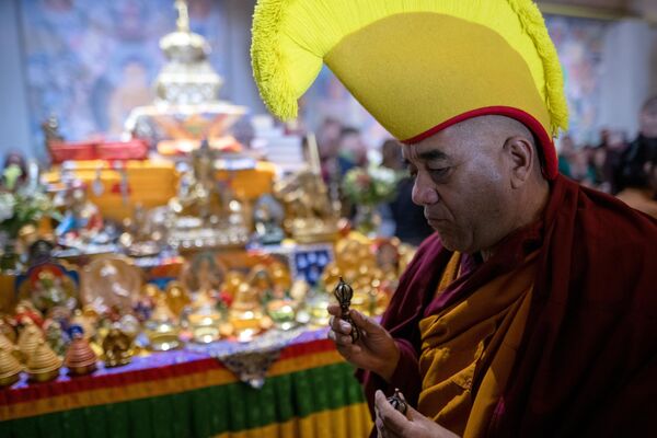 Lễ hội cầu may mắn của Phật giáo ở Moskva - Sputnik Việt Nam