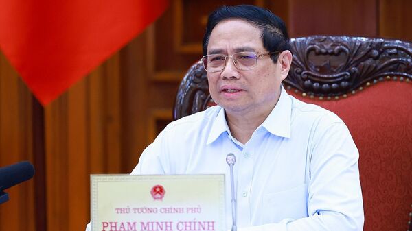 Thủ tướng chủ trì họp Thường trực Chính phủ về đảm bảo cung ứng điện năm 2024 - Sputnik Việt Nam