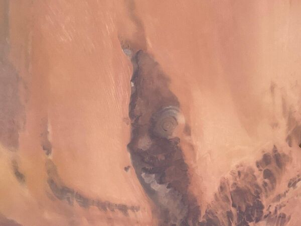 Con mắt sa mạc Sahara&quot; khổng lồ nhìn từ vũ trụ - Sputnik Việt Nam