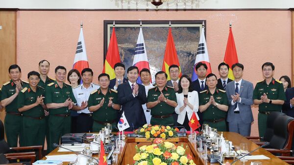 Đối thoại Chính sách quốc phòng Việt Nam - Hàn Quốc lần thứ 11 - Sputnik Việt Nam