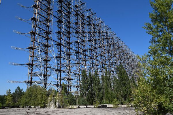 Rada trạm cảnh báo sớm Duga 1 ở Chernobyl - Sputnik Việt Nam