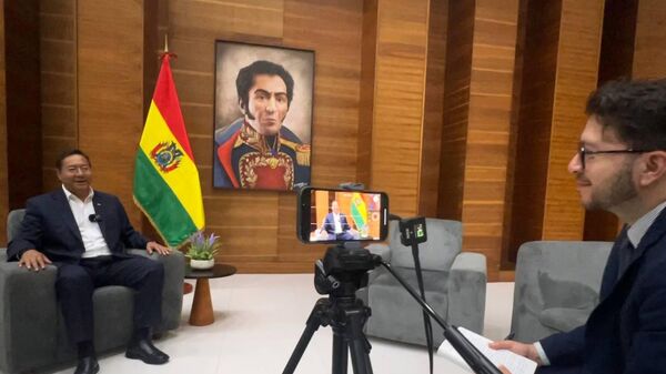 Tổng thống Bolivia Luis Arce - Sputnik Việt Nam