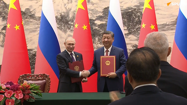 Vui như mở cờ trong bụng: ngày đầu tiên Vladimir Putin đi thăm Trung Quốc diễn ra như thế nào? - Sputnik Việt Nam