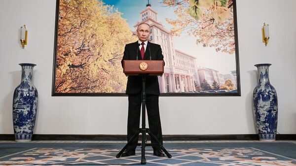Chuyến thăm cấp nhà nước của Tổng thống Vladimir Putin tới Trung Quốc. Ngày thứ nhì - Sputnik Việt Nam