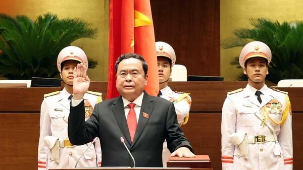 Đồng chí Trần Thanh Mẫn được bầu giữ chức Chủ tịch Quốc hội khóa XV - Sputnik Việt Nam
