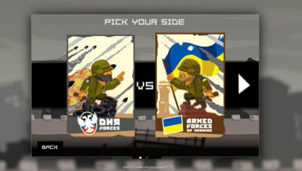 Trò chơi máy tính Trận chiến Donetsk - Sputnik Việt Nam