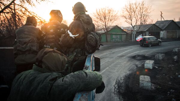 Dân quân CHND Donetsk ở khu vực Donetsk - Sputnik Việt Nam