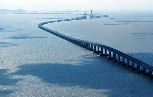 Cầu qua vịnh Hàng Châu, Trung Quốc - Sputnik Việt Nam