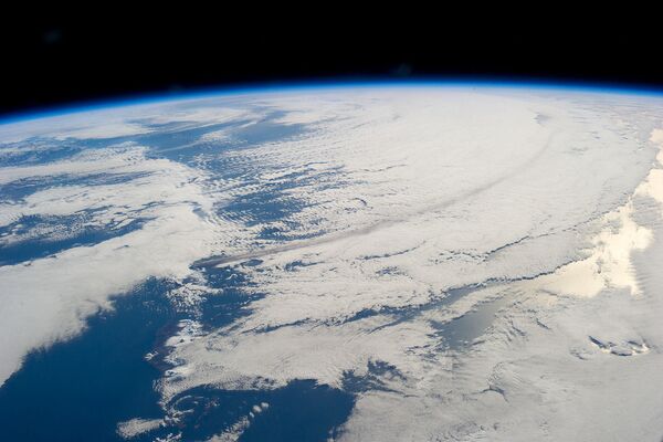 Ảnh chụp núi lửa Pavlov ở Alaska từ ISS - Sputnik Việt Nam