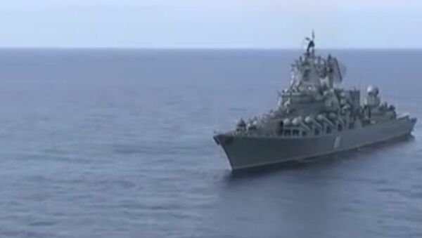 Tuần dương hạm Varyag trực chiến ở Syria - Sputnik Việt Nam