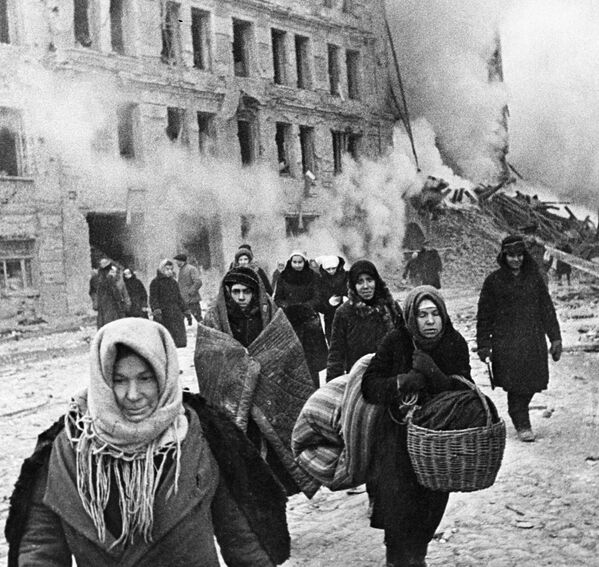 Những cư dân của thành Leningrad bị bao vây - Sputnik Việt Nam