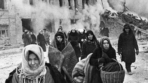 Những cư dân của thành Leningrad bị bao vây - Sputnik Việt Nam
