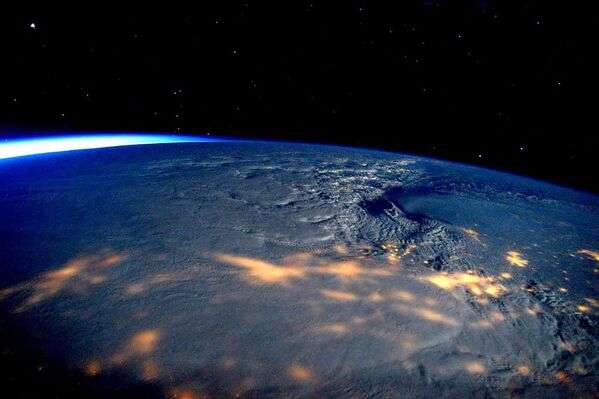Bão  tuyết  ở Mỹ nhìn từ  vũ trụ - Sputnik Việt Nam