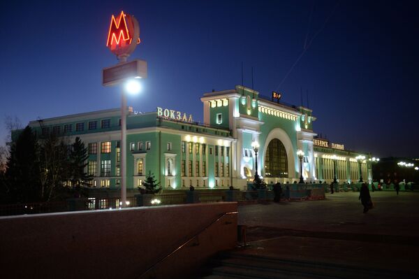 Nhà ga xe lửa ở Novosibirsk - Sputnik Việt Nam