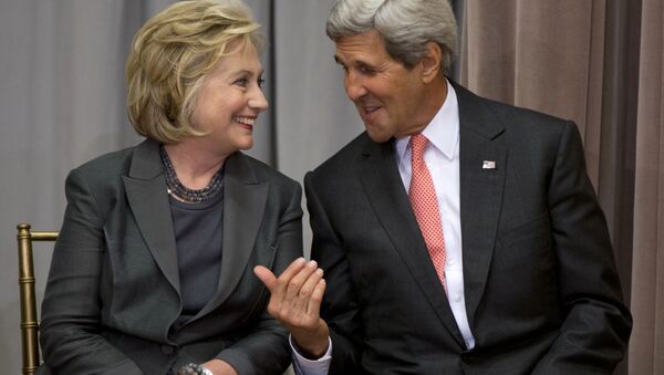 Hillary Clinton và John Kerry - Sputnik Việt Nam